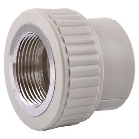 Муфта внутрішнє різьблення Vsplast PPR 20*3/4″ 000003212