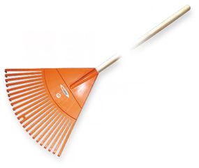 Граблі віялові Bradas 22 зубця черенок дерев'яний KT-CX22H