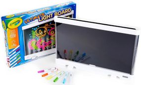 Crayola Ultimate Light Board. Светящаяся доска для рисования. Детский графический планшет с подсветкой Крайола