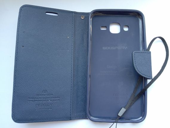 Чохол-книжка Goospery для Samsung J5 blue | Зображення 2