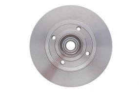 Диск тормозной задний Renault Clio 05- Megane 02- 240х8  +ABS  с подшипником  +ESP  полный  23-0722