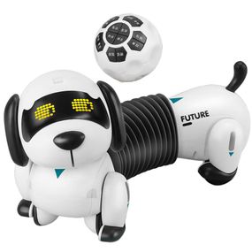Інтерактивна іграшка Собака-Робот SHT K22 White