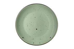 Тарелка обеденная Ardesto Bagheria, 26 см, Pastel green, керамика (AR2926GGC)