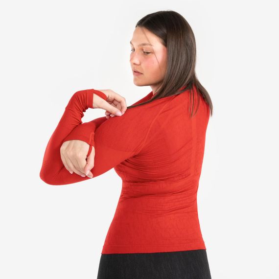 Термофутболка з довгими рукавами Keepdry для дорослих червона - M. | Зображення 3