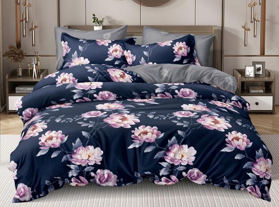Комплект постільної білизни Love You П-73 Поплін Двоспальний 175x220 см (7273)