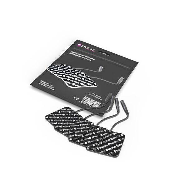 Самоклейні електроди Mystim (4 шт) для електростимуляції, провідні | Зображення 3