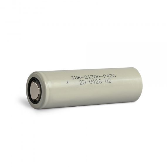 Акумулятор Molicel Li-ion 21700 45A 4000mAh (INR-21700-P42A) без захисту | Зображення 1