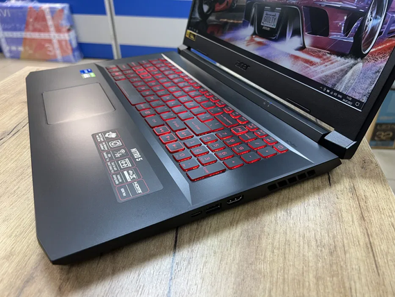 Ноутбук Acer Niro 5 17.3  IPS 144Hz i7 11800H/16Gb/512Gb SSD/RTX 3050Ti-4gb | Зображення 1