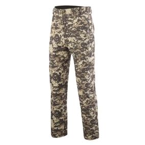Чоловічі демісезонні штани софтшелл,Штани Soft Shell Піксель(ACU pat),тактичні армійські штани soft shell XL
