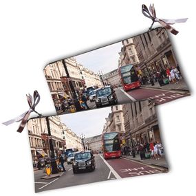 Косметичка женская Лондон 20х12 см (K_KW038)