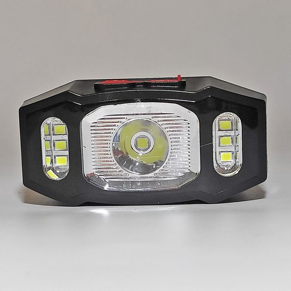 Фонарь аккумуляторный налобный WJ-1730 3W+COB5W | Зображення 4