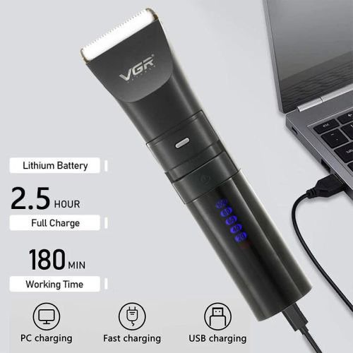 Машинка для стрижки волосся та бороди CQ-487 VGR V-286 | Зображення 2