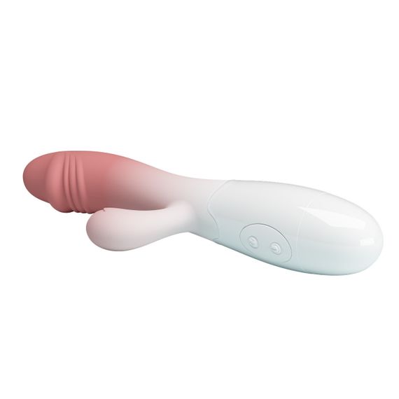 Вібратор-кролик PRETTY LOVE Snappy з реалістичною головкою, рожевий, 19 х 3.2 см Sex Aura | Зображення 3