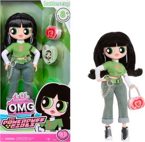 Кукла ЛОЛ Сюрприз ОМГ Суперкрошки Пестик с аксессуарами LOL Surprise OMG The Powerpuff Girls Buttercup