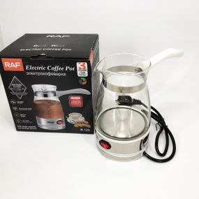 Электрическая турка для настоящего вкуса кофе RAF, Электротурка с автоотключением при закипании YG-62