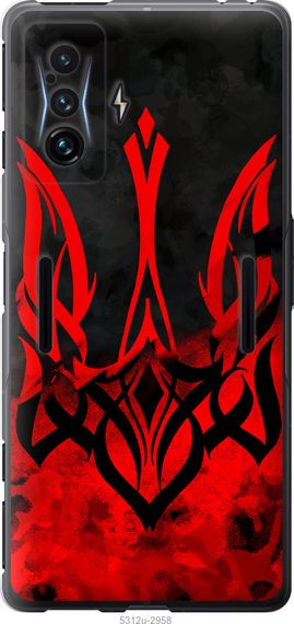 Чехол на Xiaomi Poco F4 GT Герб Украины v2 "5312u-2958-17620"