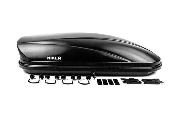 Авто бокс Niken черный (450 л) | Зображення 1