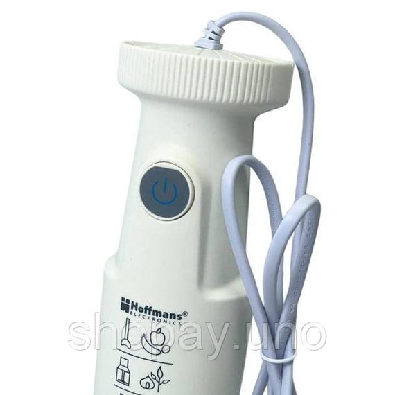 Погружной блендер HM-8039 Hoffmans Electronics • Ручной блендер-измельчитель 600 Вт для коктейлей и смузи | Зображення 4