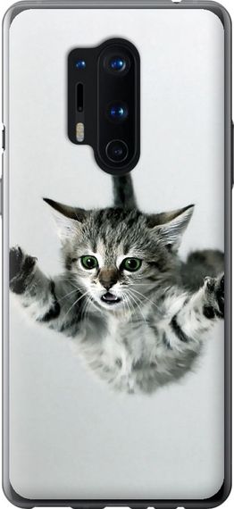 Чехол на OnePlus 8 Pro Летящий котёнок "2322u-1896-17620"
