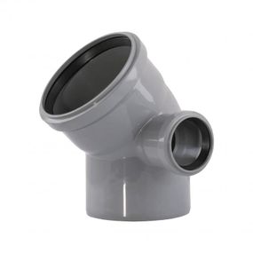 Коліно TA Sewage 2 пл 110x100х45 + 50х90 ° (праве) SD00051455