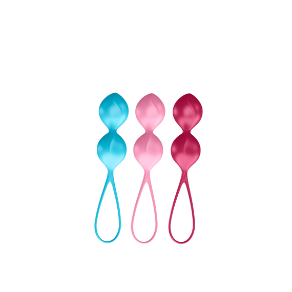 Набір вагінальних кульок Satisfyer Balls C03 Double, L Sex Aura | Зображення 1