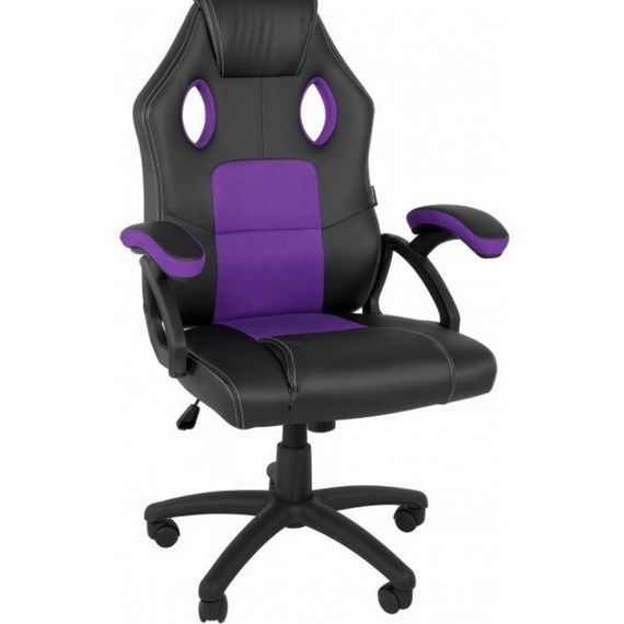 Крісло геймерське Bonro Бонро YS-6056 фіолетове (42401033) | Зображення 7