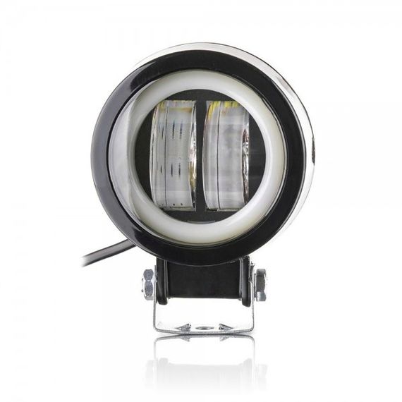 Светодиодная фара AllLight JR-O-20W КРУГЛАЯ 2 chip CREE spot  9-30V