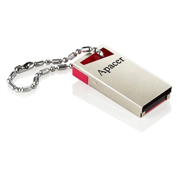 USB флеш накопичувач Apacer 64GB AH112 Red USB 2.0 (AP64GAH112R-1) | Зображення 3