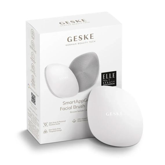 Щітка для обличчя GESKE Facial Brush 4в1 white, Біілий | Зображення 8