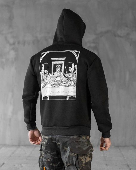 Худі CELEO на флісі diner black ВТ7913