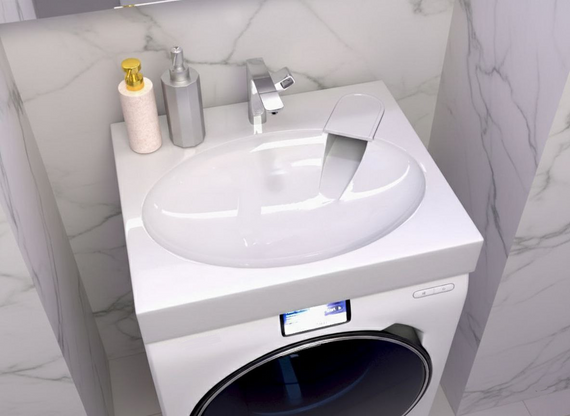 Умывальник на стиральную машину Redokss San OCEAN 60x55cм | Зображення 1