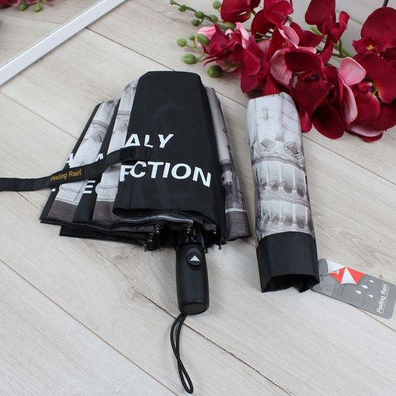 Парасолька жіноча напівавтомат місто Парасолька антивітер | Зображення 1