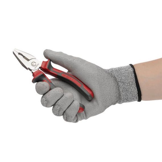 Плоскогубці 180 мм, С55 INTERTOOL HT-0105 | Зображення 4