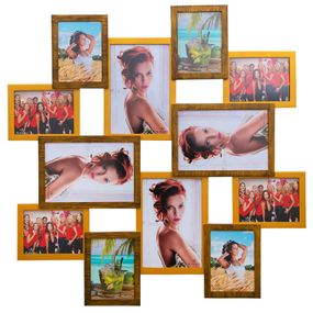Мультирамка Mega-frame Double Gold на 12 фото