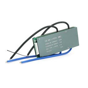 BMS плата Leiba LiFePo4 48V 16S 120A, алюмінієвий радіатор