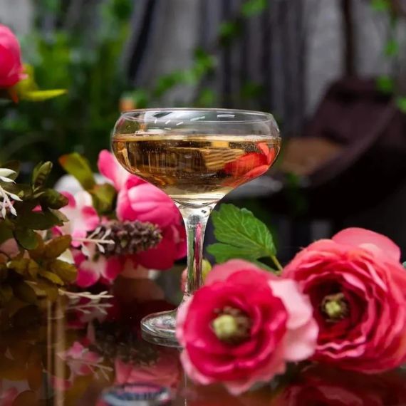 Набор бокалов для шампанского Pasabahce Bistro 270 мл 6 шт 44136 фужеры для торжеств и праздников | Зображення 4