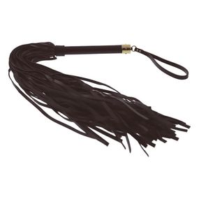 Флоггер с петлей Guilty Pleasure Sable Strike Empower, черный, 66 см Sex Aura