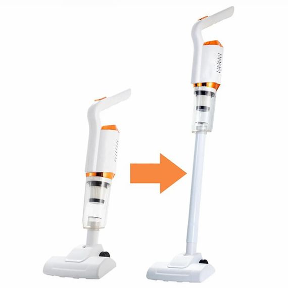 Вакуумний бездротовий пилосос Vacuum Cleaner 2000mAh · Ручний вертикальний акумуляторний пилосос з насадками 3 в 1 | Зображення 1