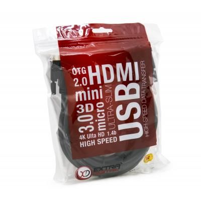 Кабель мультимедийный DVI M to DVI M 3.0m 18+1pin Extradigital (KBD1638) | Зображення 3