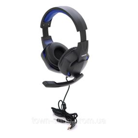 Игровые наушники с микрофоном iKAKU KSC-713 ZHANHUN, Black-Blue, Box