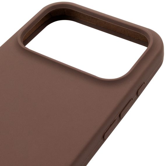 Чохол Silk Full Protective (AA) NO LOGO для Apple iPhone 17 Pro / 18 Pro (6.3") Коричневий / Brown | Зображення 3