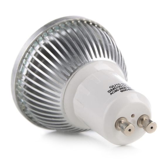 Лампа светодиодная LED 4.9W GU10 WW MR16 CCD 220V CH | Зображення 3