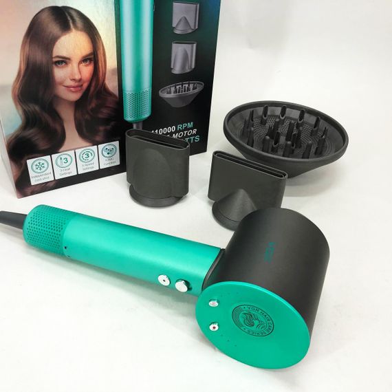 Фен професійний VGR V-440. Колір: зелений | Зображення 4