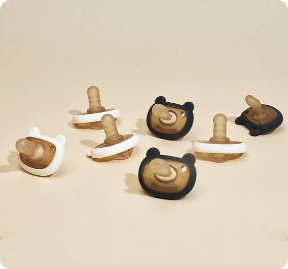 Пустушки Heorshe ортодонтичні день/ніч 3+ міс | Зображення 3