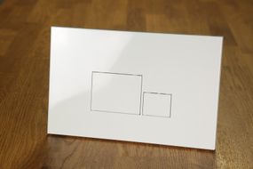 Кнопка смыва инсталяции NKP белая (0062.white)