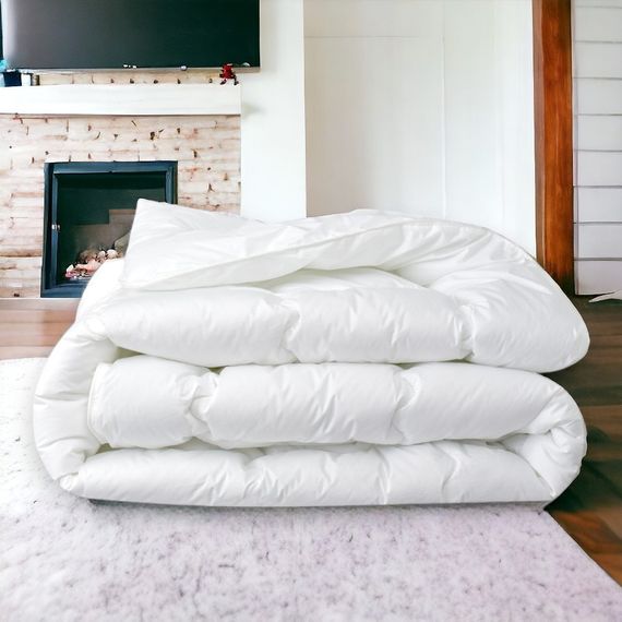 Всесезонна ковдра IDEIA Super Soft Premium аналог лебединого пуху 200Х220 см (8-11782) | Зображення 1