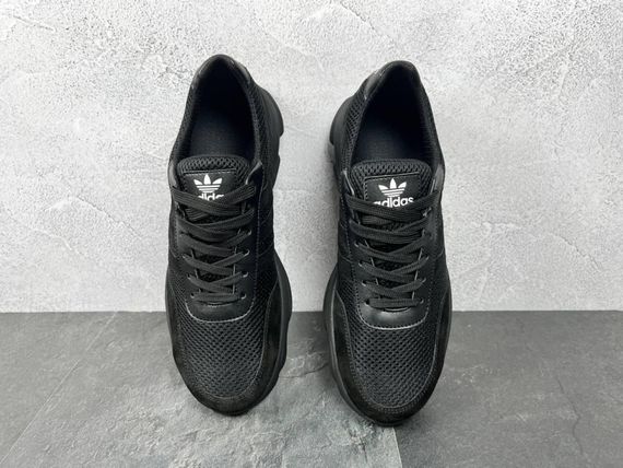 Кросівки Adidas весна/літо колір чорний | Зображення 4
