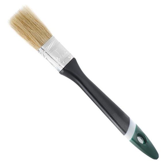 Пензель флейцевий 25*10*38 мм, пластикова ручка INTERTOOL KT-1325