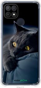 Чохол на Oppo A15 Димчастий кіт "825sp-2119-2448"