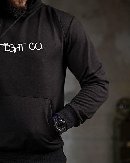Худи manto fight go  black ПП7878 | Зображення 4